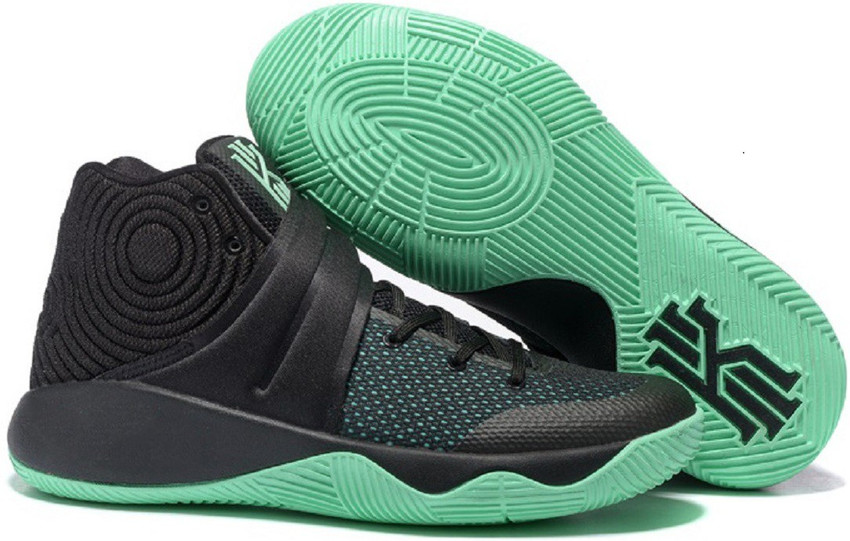 kyrie 7 green and black