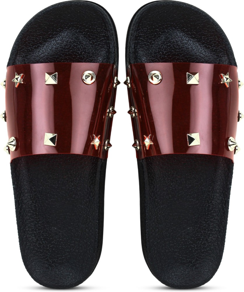 Womens discount sliders valentino