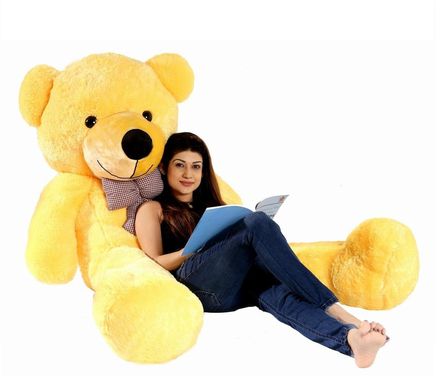 JSGM 5 Feet Teddy Bear Yellow Color Special Teddy Bear Yellow