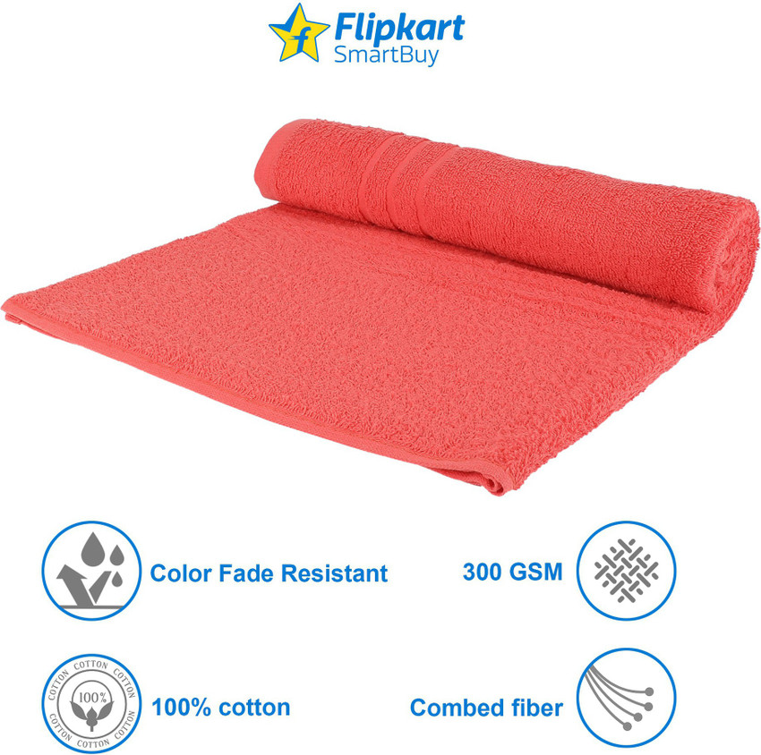 Flipkart SmartBuy 300 GSM Cotton Bath Towel Buy Flipkart