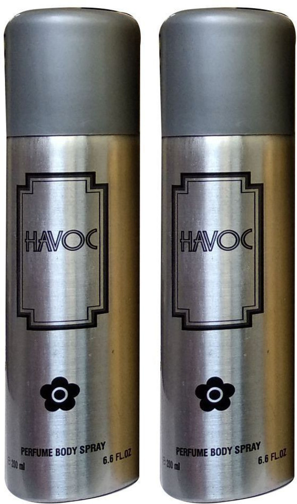 HAVOC SILVER PACK OF 2 Deodorant Spray For Men Women Price