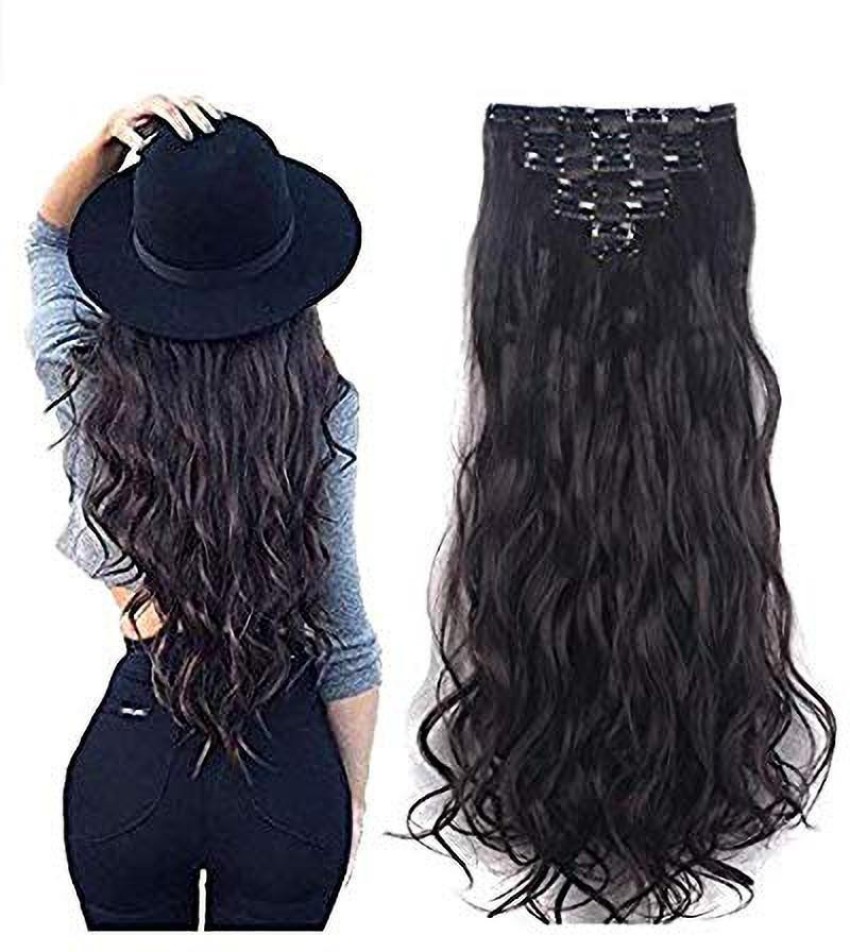 Soft Curly Pigtail Extensions in Black's Code & Price - RblxTrade