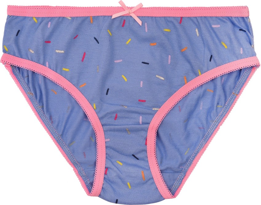 CHARM N CHERISH Girl's Cotton Panty (Pack of 4) Unicorn Printed  Panties-Girl Underwear-Comfortable Underpants for Girls