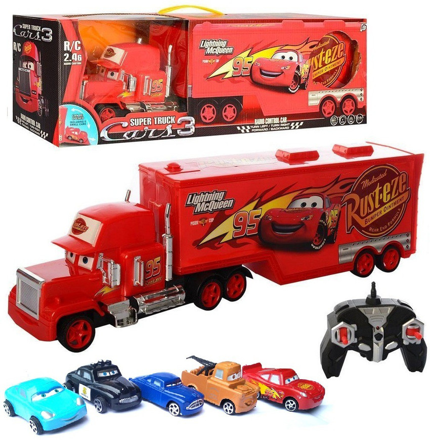 Lightning mcqueen rust eze truck top
