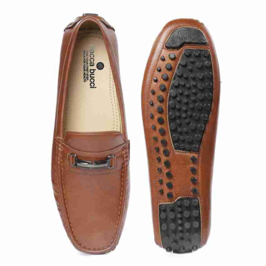 Bacca Bucci Men's LUNA Casual Slip-On Loafers Moccasins Driving Shoes