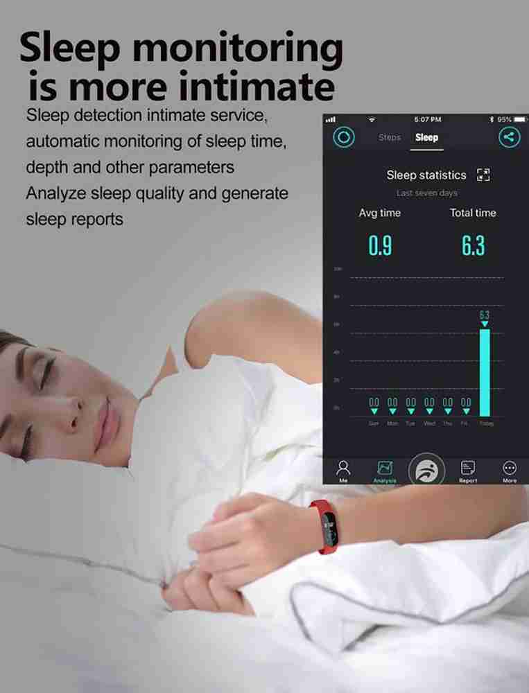 Smart band m3s sales