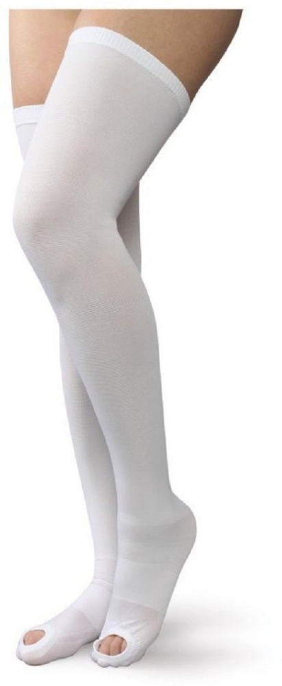 Dyna DVT-18 ANTI-EMBOLISM STOCKINGS THIGH LENGTH PAIR MEDIUM Knee Support -  Buy Dyna DVT-18 ANTI-EMBOLISM STOCKINGS THIGH LENGTH PAIR MEDIUM Knee Support  Online at Best Prices in India - Fitness