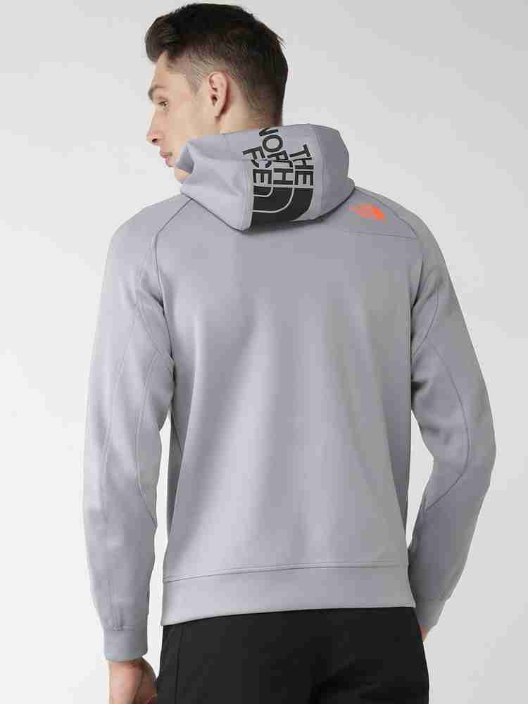 The north face outlet grey sweatshirt