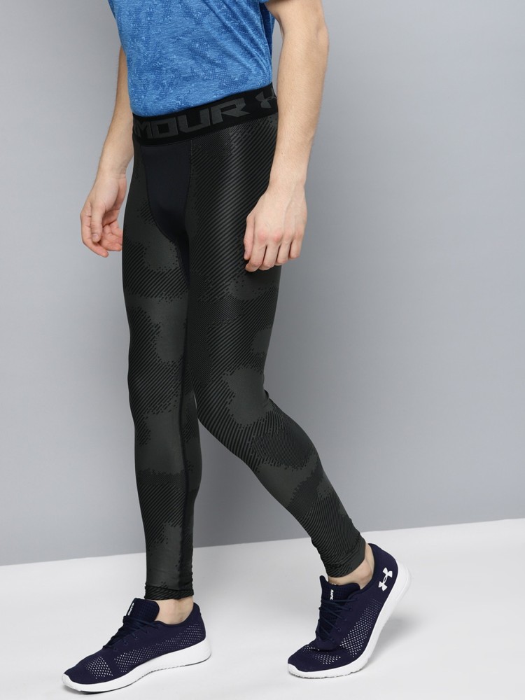 UNDER ARMOUR Printed Men Black Tights - Buy UNDER ARMOUR Printed Men Black  Tights Online at Best Prices in India