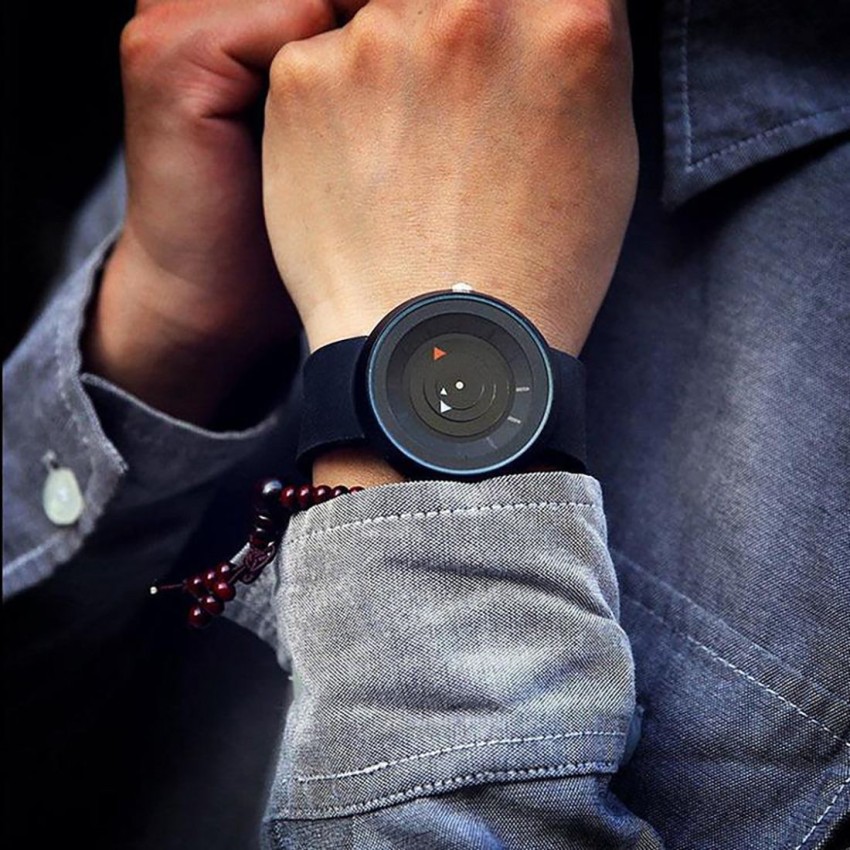 Perclution arrow silicon analog men s outlet watch