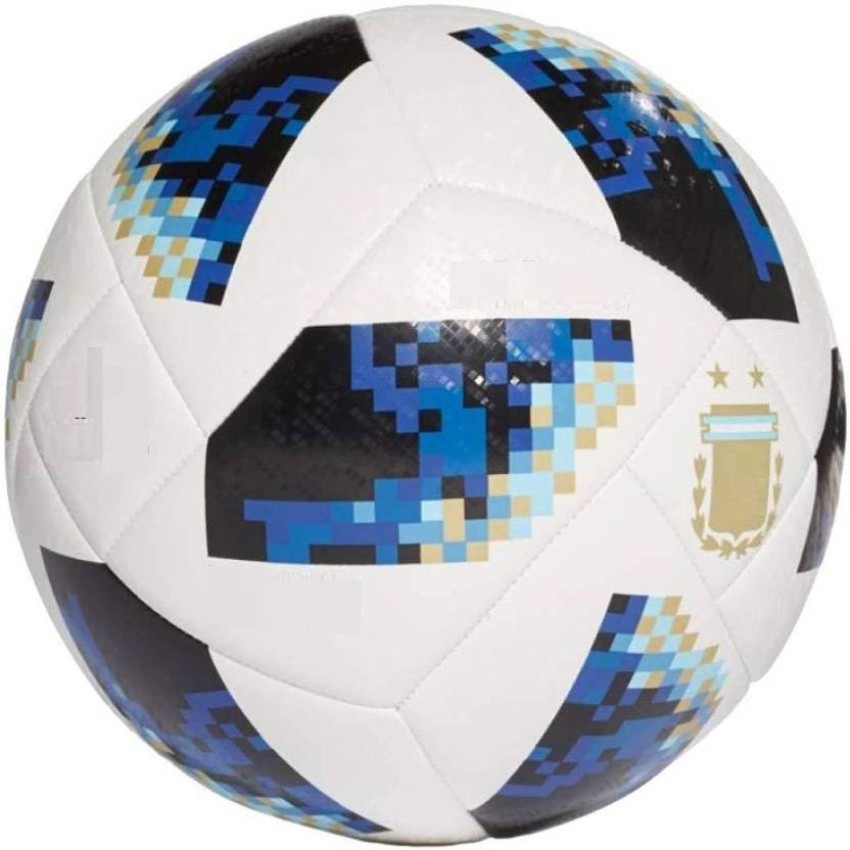 Buy RADION FIFA Bluestar Football Size 5, Diameter: 26 cm (Pack of 1,  Multicolor) with Pump Free Online at Low Prices in India 