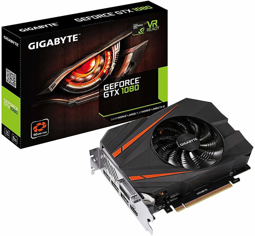 GIGABYTE NVIDIA GeForce GTX 1080 Mini ITX 8G 8 GB GDDR5X Graphics