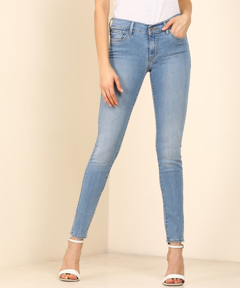 LEVI S 710 Super Skinny Women Light Blue Jeans Buy LEVI S 710 Super Skinny Women Light Blue Jeans Online at Best Prices in India Flipkart