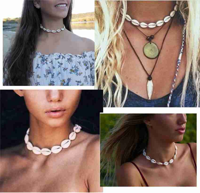 Cute on sale shell chokers