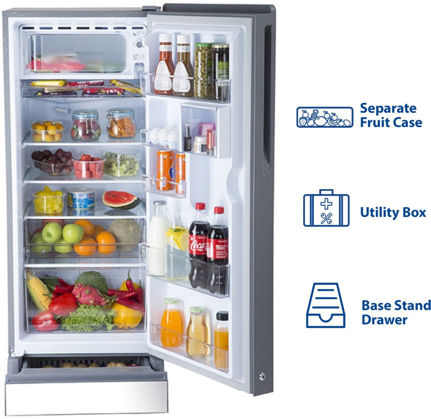 Haier fridge discount single glass door