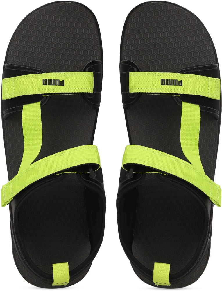 PUMA Hexa Men Black Green Sports Sandals Buy PUMA Hexa Men