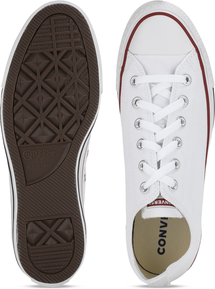 Mens converse white chuck taylor all star top ii ox trainers