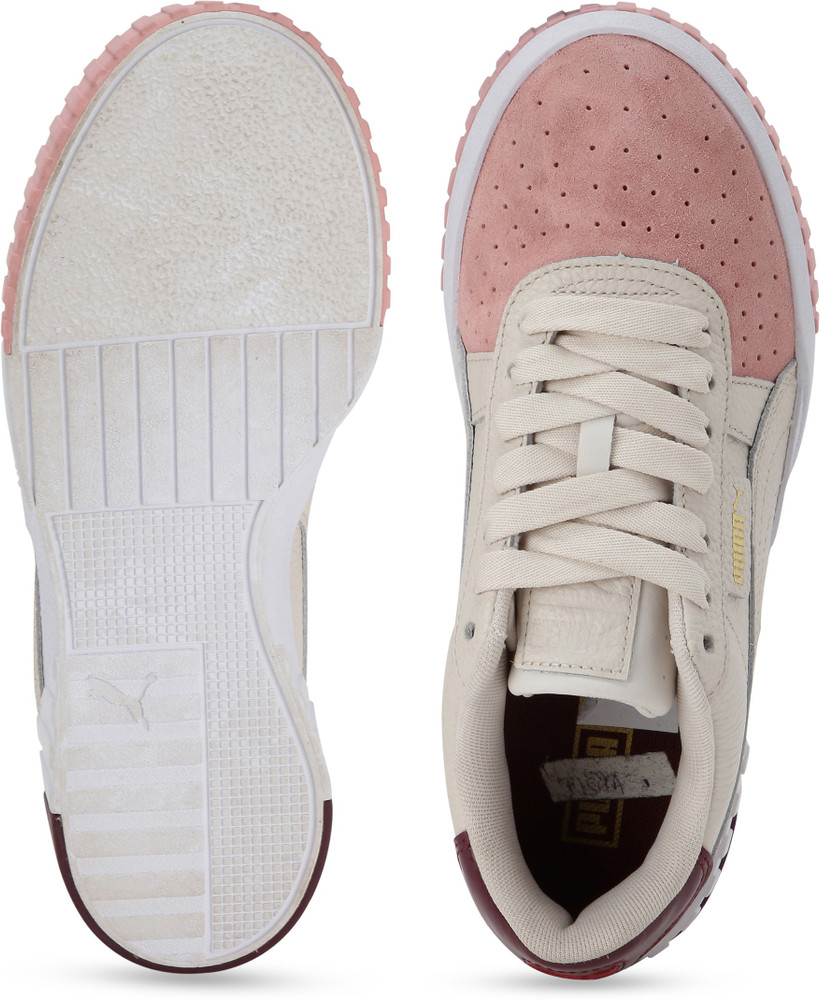 puma cali remix sneakers pastel parchment