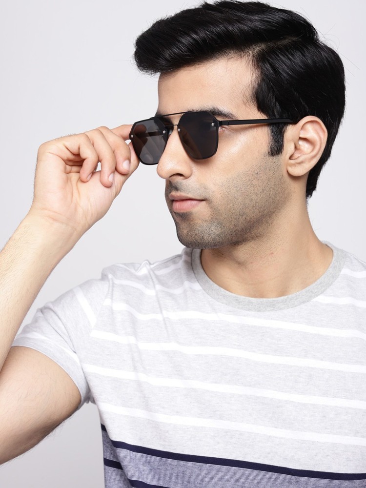 Buy Roadster Retro Square Sunglasses Black For Men Women Online Best Prices in India Flipkart