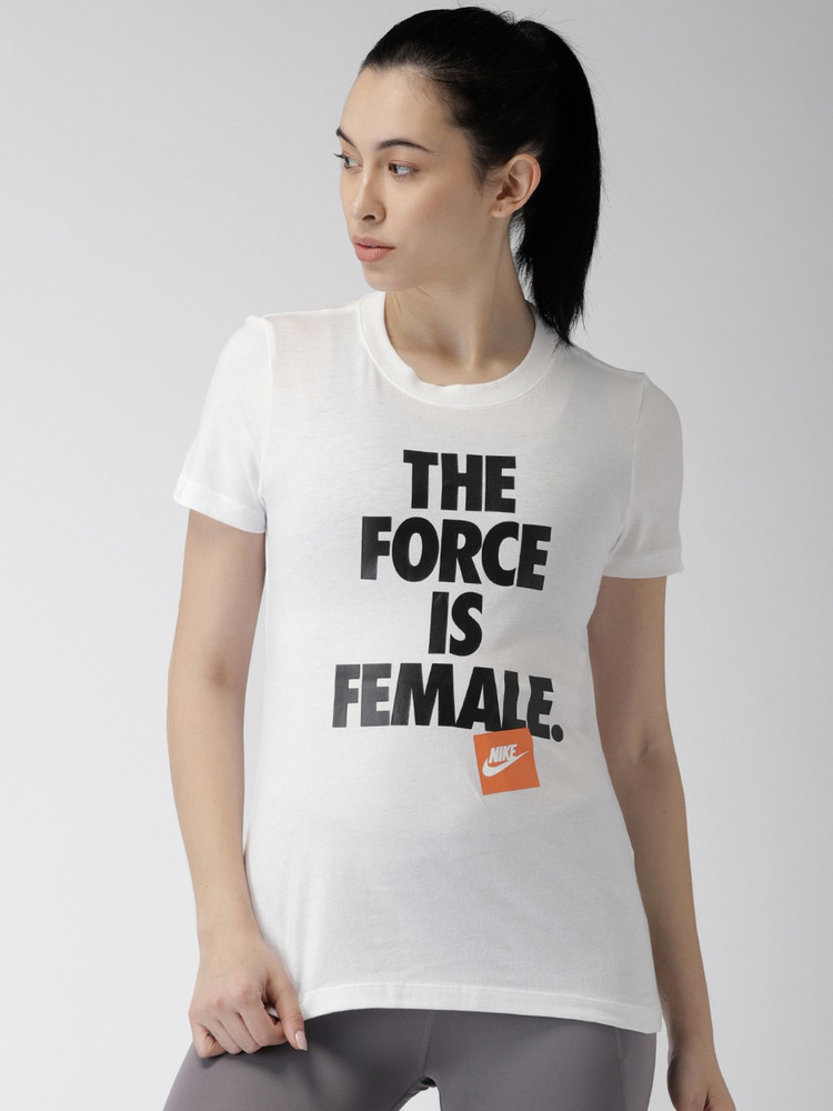 nike the force is female t shirt
