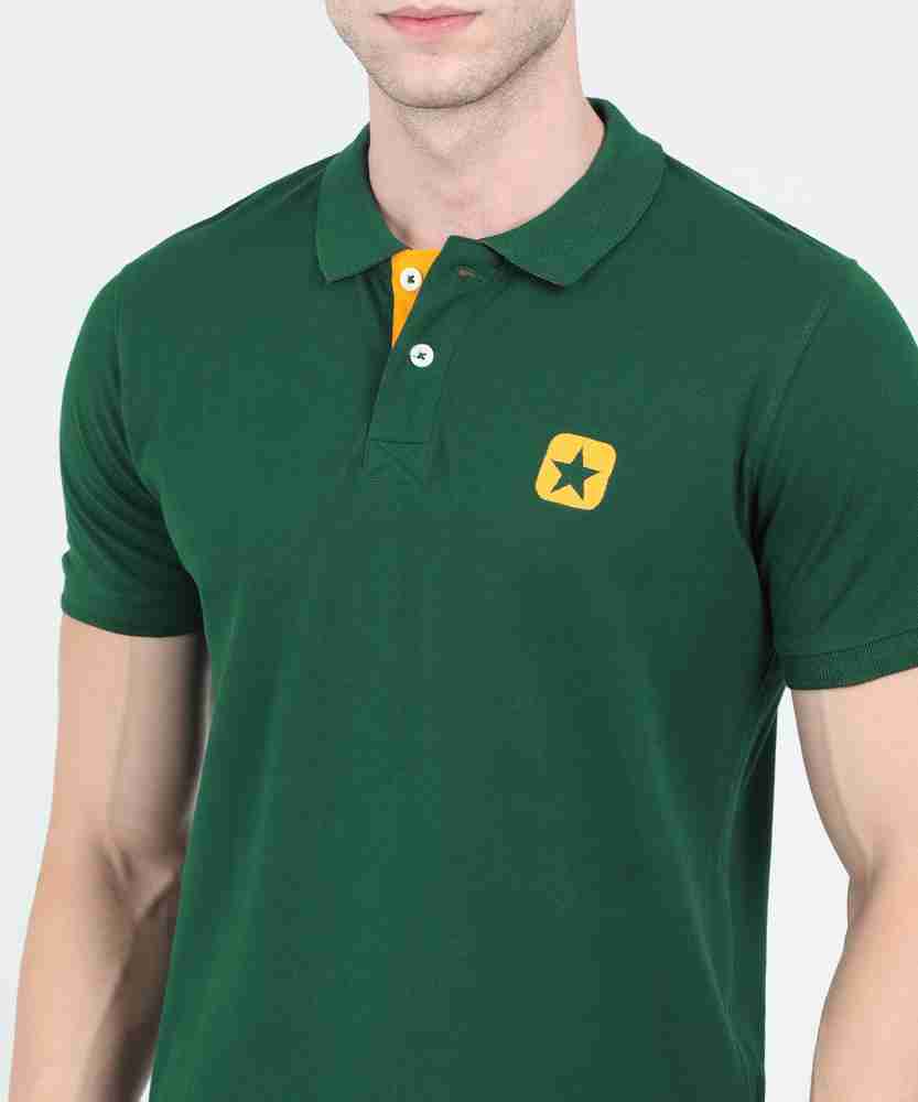 Converse polo solid men's t shirt hot sale