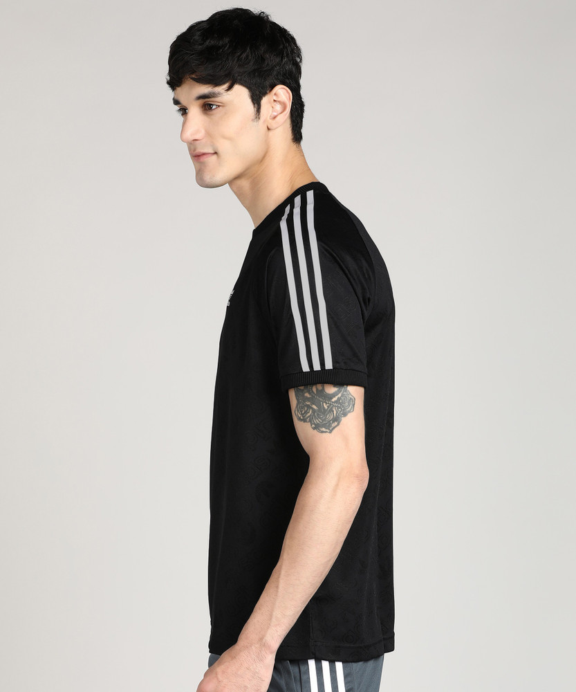 Adidas vertical striped 2025 shirt