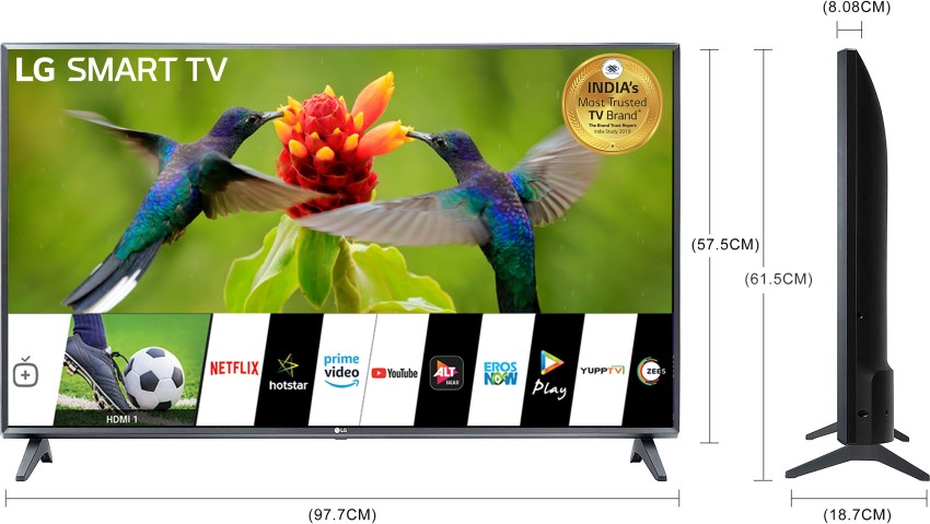 LG TV LED Smart 43 pouce LM6300 Séries TV LED Smart Full HD HDR