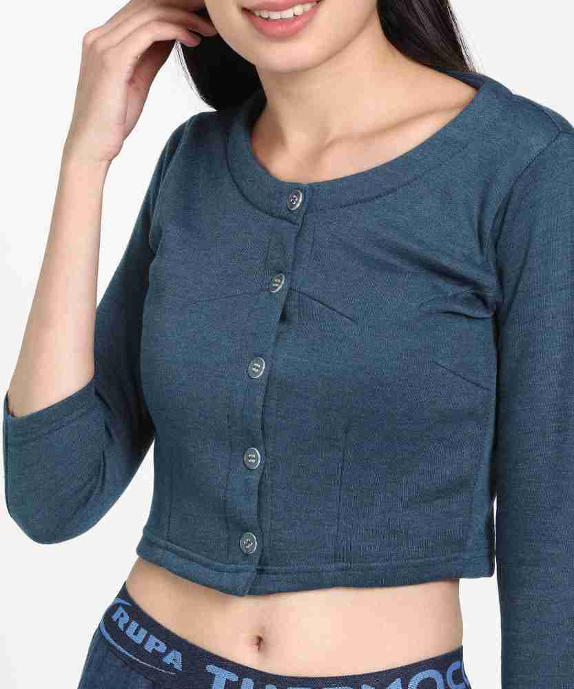 Buy Rupa Thermocot Women's Plain/Solid Synthetic Thermal Top Online at  desertcartSeychelles