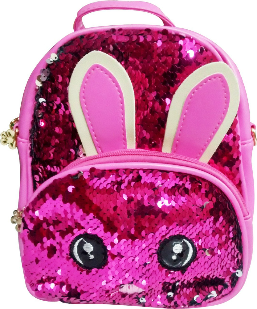 Shopoholics Small Size Mini Backpack Slingbag For Girl Kids Cute