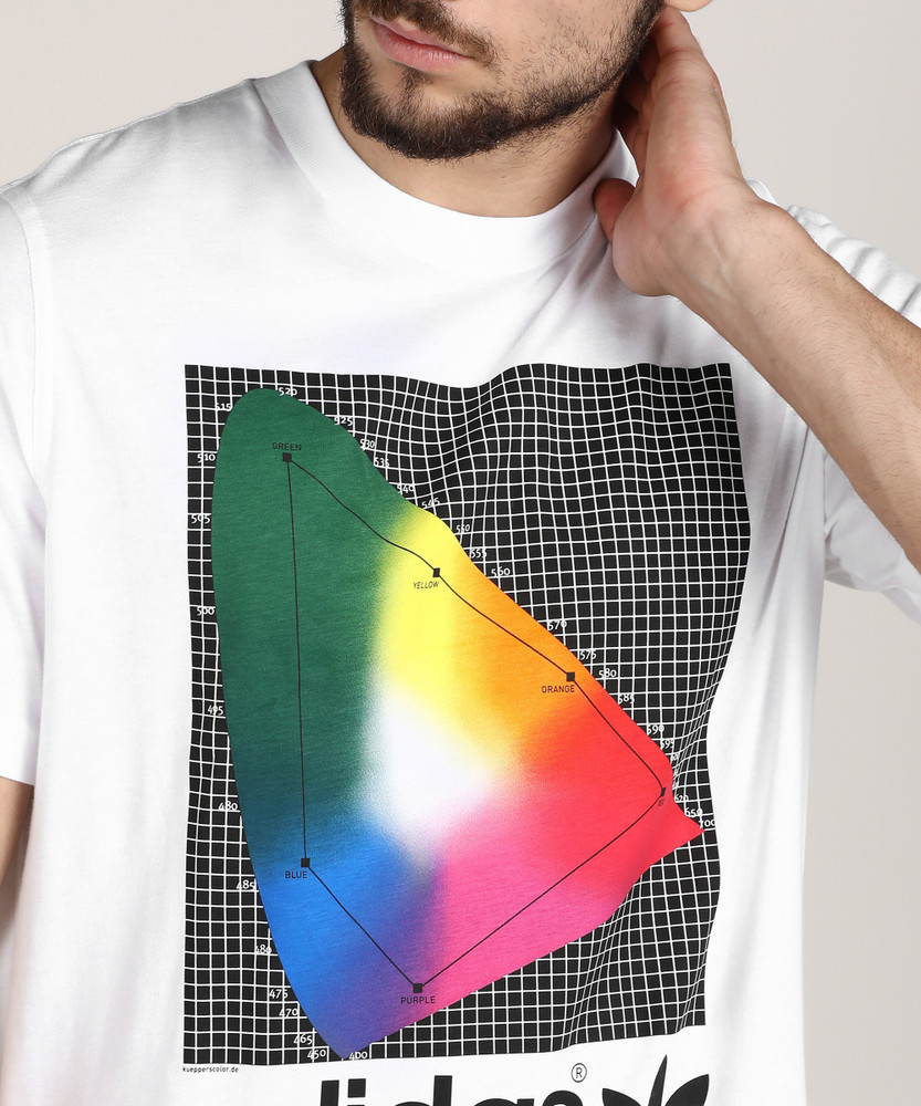 ADIDAS ORIGINALS Graphic Print Men Round Neck White T Shirt Buy