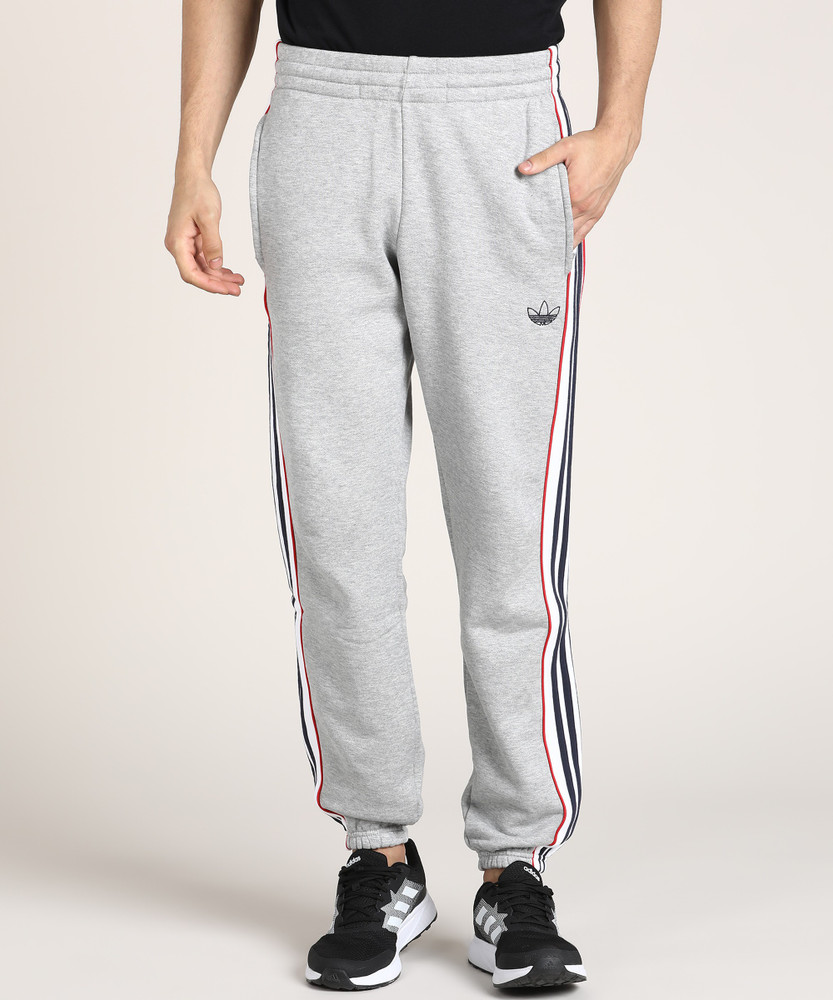ADIDAS ORIGINALS Solid Men Grey Track Pants