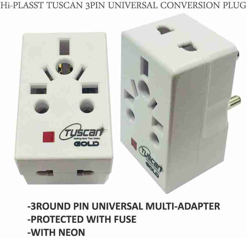 Car three pin plug cheap adapter