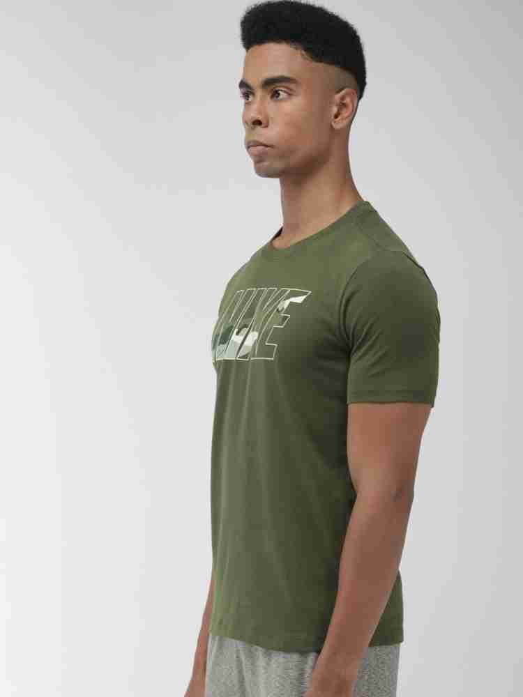 Army green cheap nike shirt