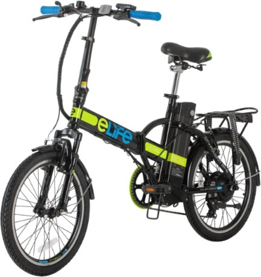 Elife Natural 20 inches 6 Gear Lithium ion Li ion Electric Cycle Price in India Buy Elife Natural 20 inches 6 Gear Lithium ion Li ion Electric Cycle online at Flipkart