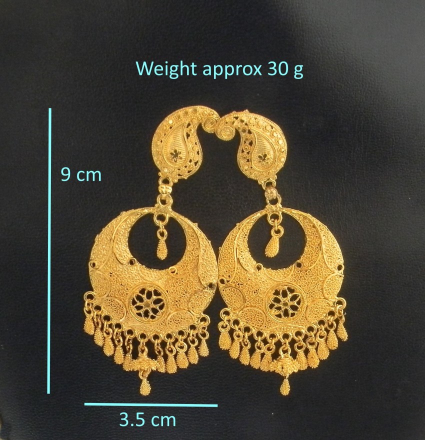 Kan bala hot sale gold earrings