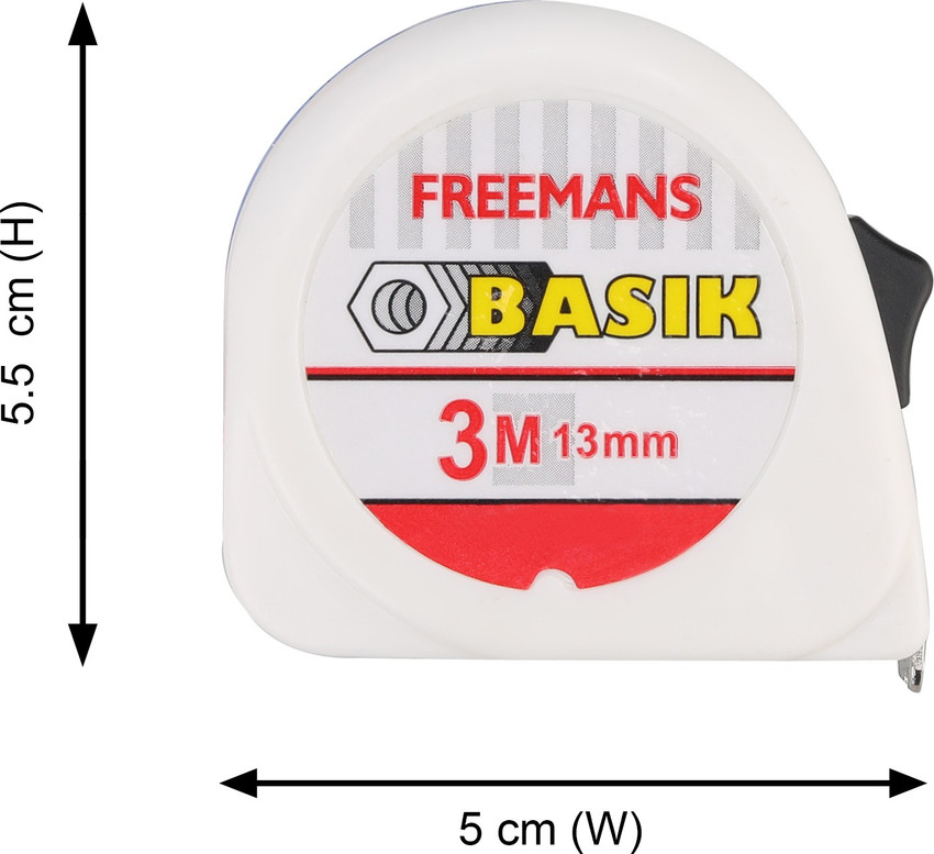 Freemans measuring tape hot sale 3 mtr