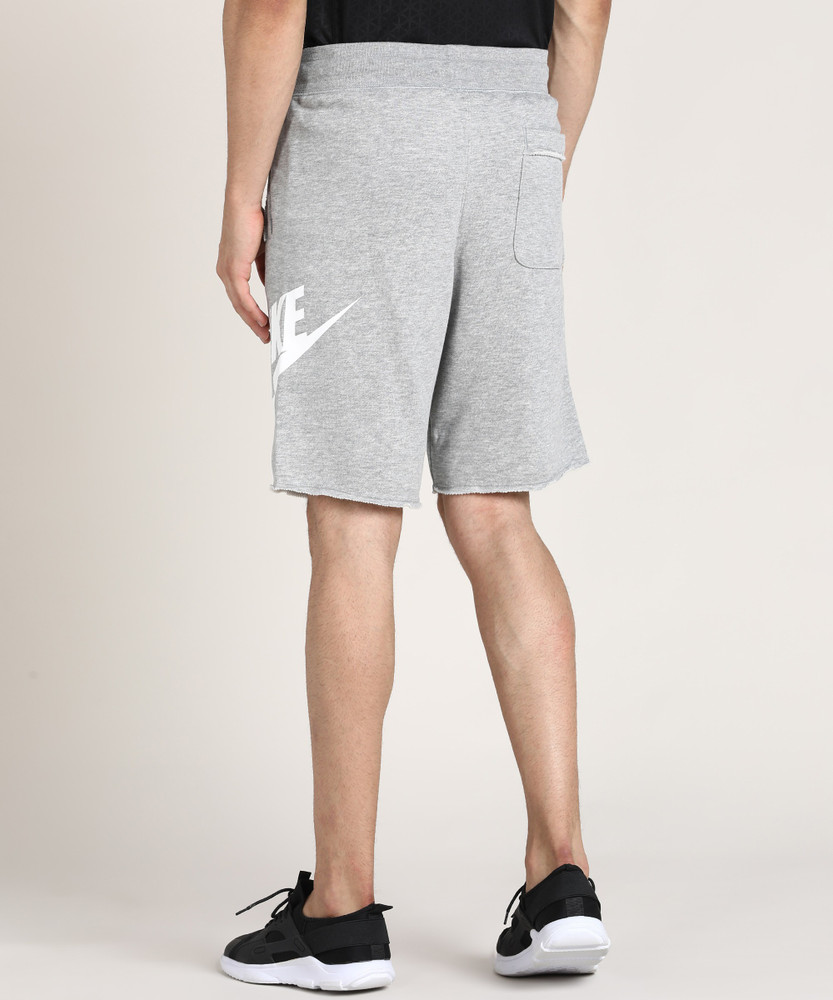 NIKE Printed Men Grey Sports Shorts