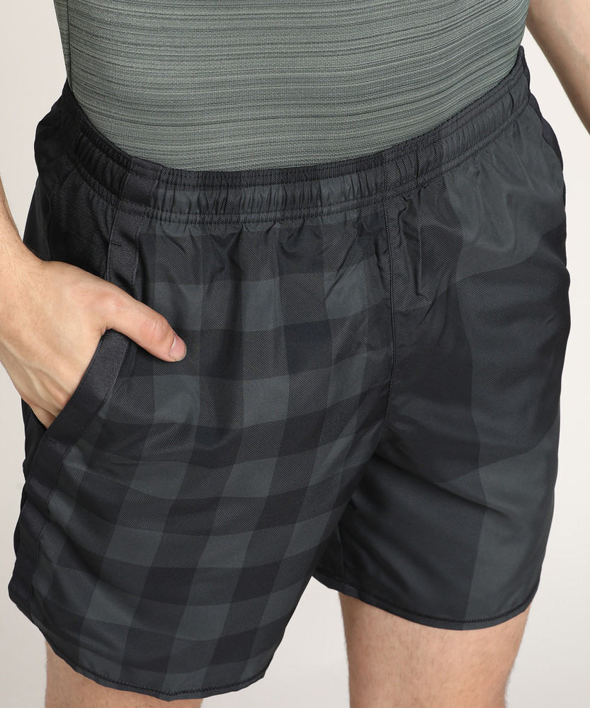 Nike online checkered shorts