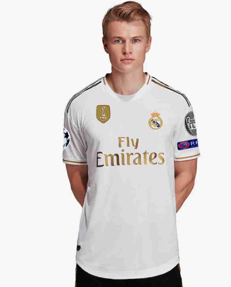 Mens Real Madrid Authentic Home Shirt 19/20 White