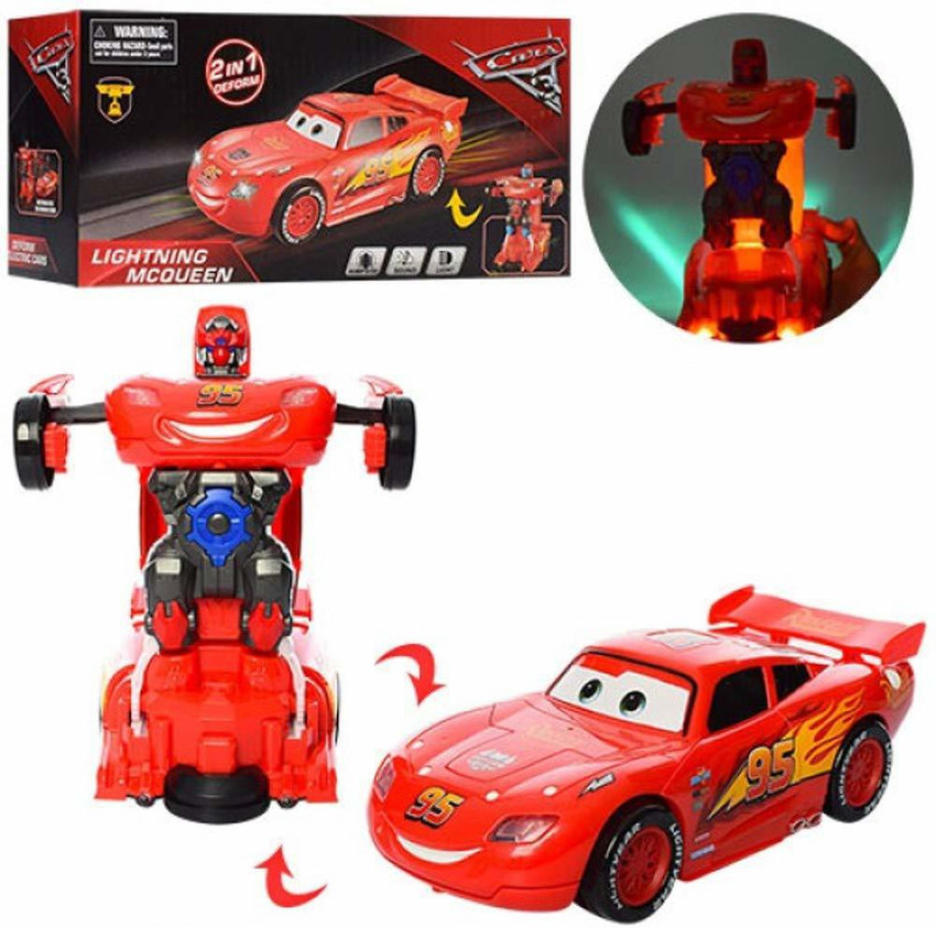 Lightning mcqueen shop transformer toy
