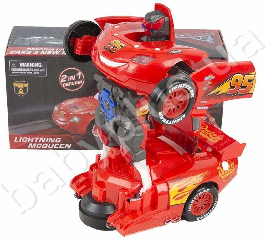 Lightning mcqueen transformer toy store