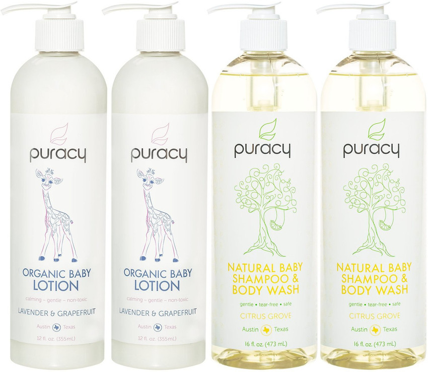 Puracy baby lotion top