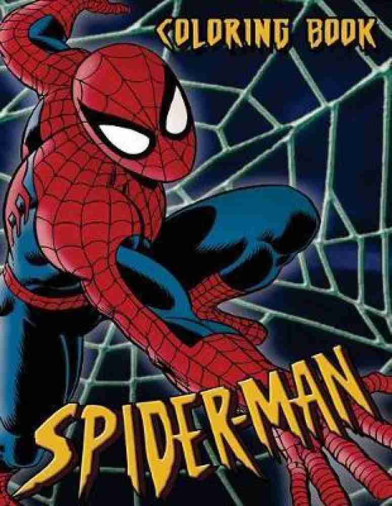 spiderman coloring book: spiderman coloring book (Paperback