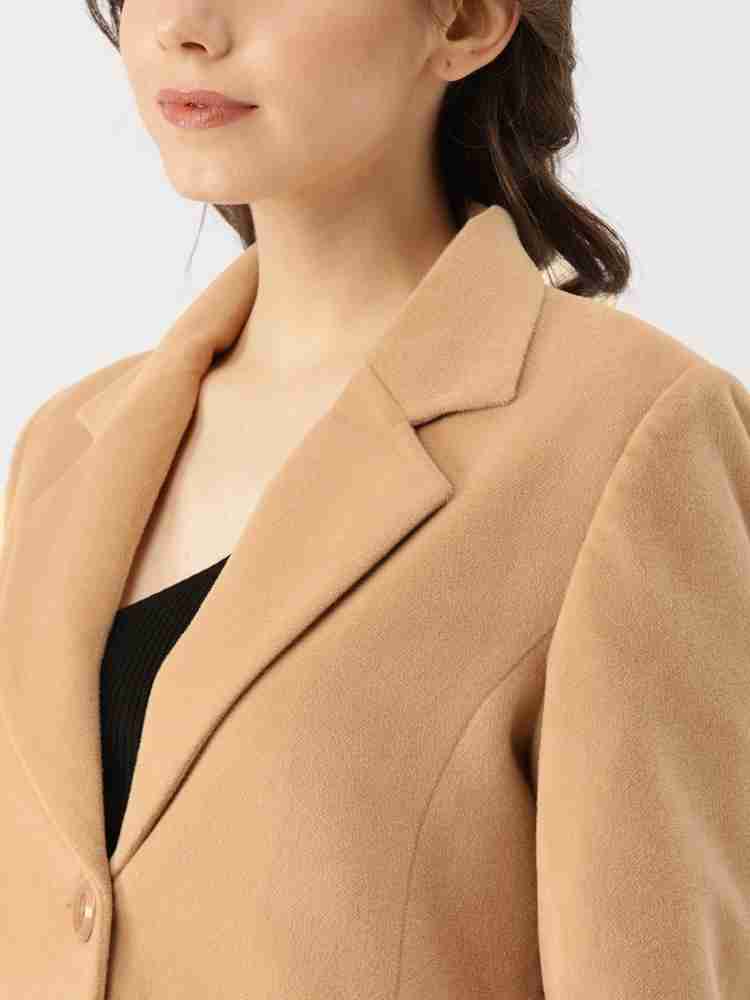 Dressberry Polyester Solid Coat