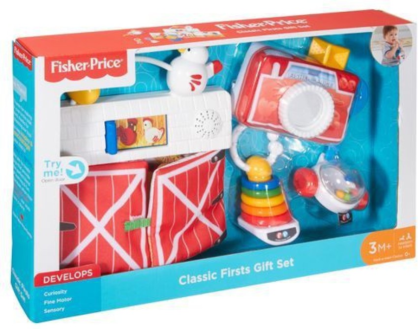 Fisher price on the go gift clearance set