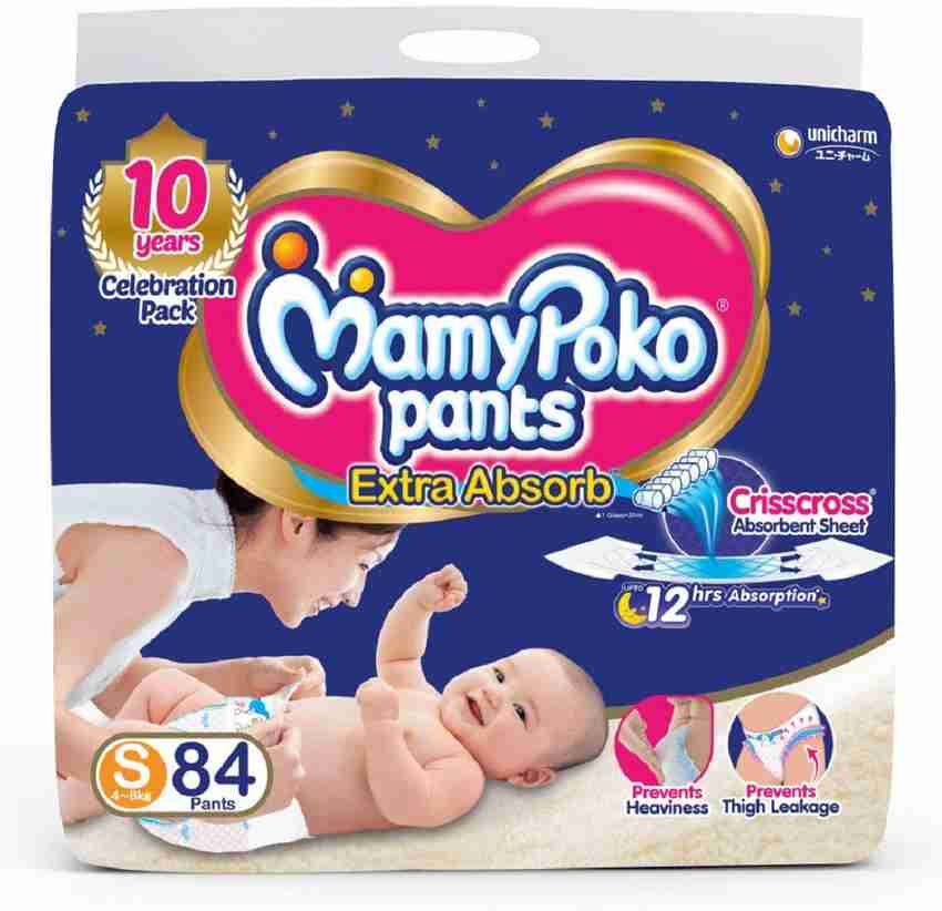MamyPoko Diaper Extra absorb Small 84 Piece S Buy 84 MamyPoko