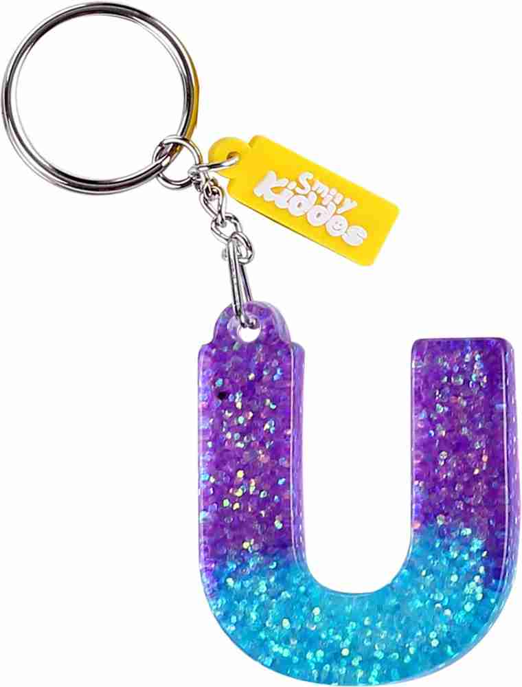 U letter keychain outlet