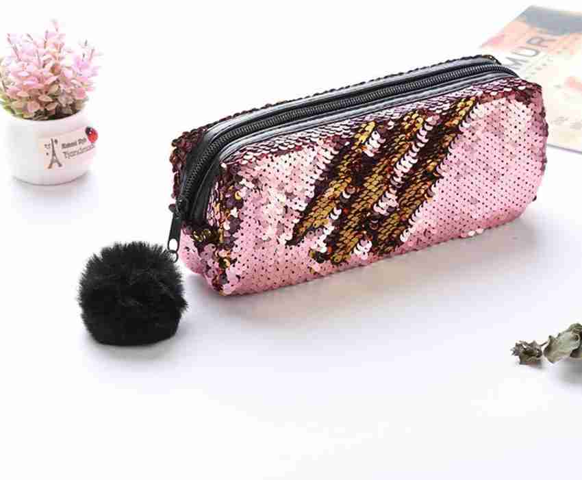 Sequin changing sale pouch