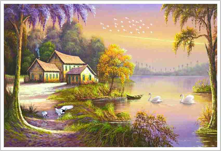 Home In Nature Paper Poster Paper Print - Nature posters in India