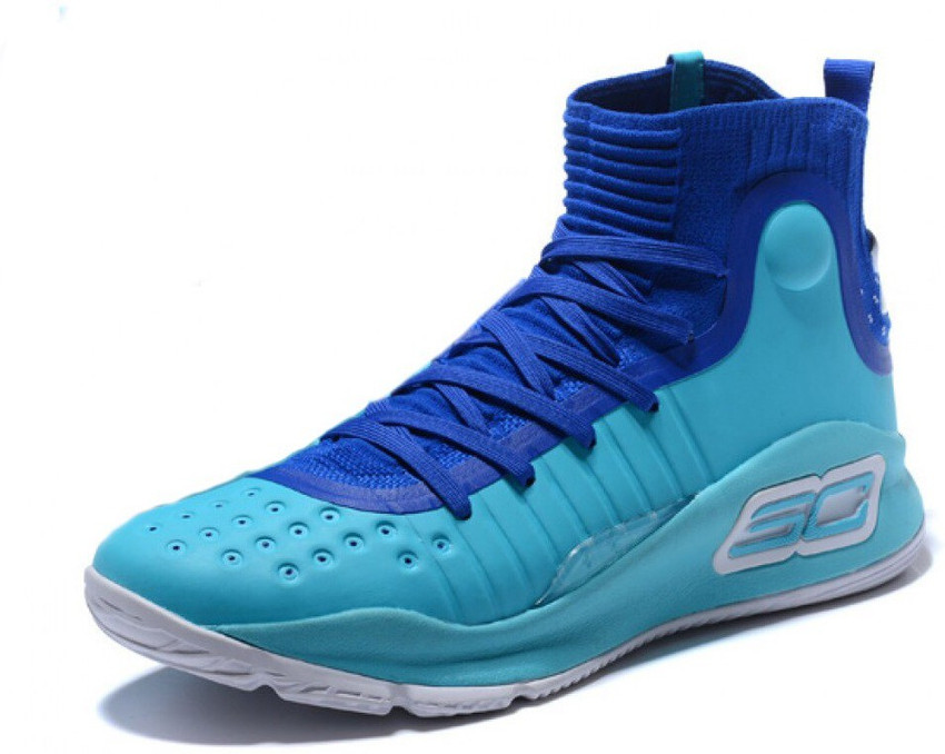 Curry 4 shoes blue outlet